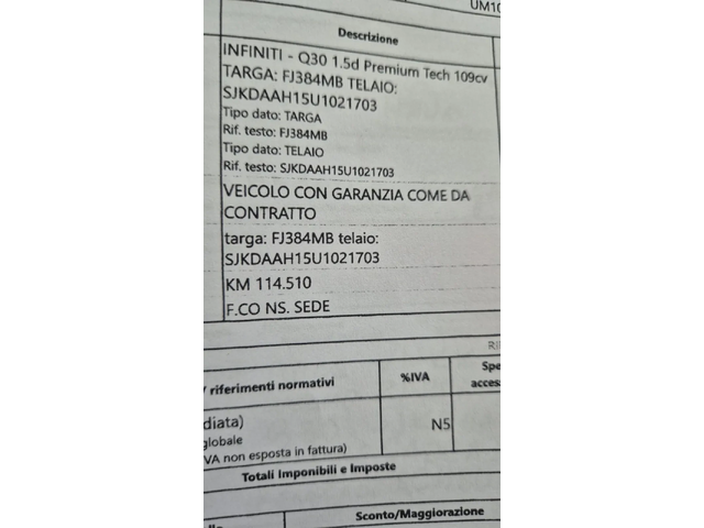 Infiniti Q30 1.5DCI 114.000км.НАВИ КОЖА ЛИЗИНГ ВИДЕО - автомобили, коли, обяви за нови и употребявани 15