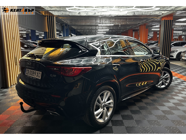 Infiniti Q30 2.2d/Автомат/Реални километри - автомобили, коли, обяви за нови и употребявани 4
