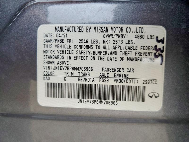 Infiniti Q50 3.0L 6 REAR WHEEL DRIVE - автомобили, коли, обяви за нови и употребявани 12