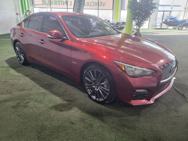 Infiniti Q50 RED* SPORT* AWD* КАМЕРА* 360* КОЖА* ПОДГРЕВ* - автомобили, коли, обяви за нови и употребявани 1