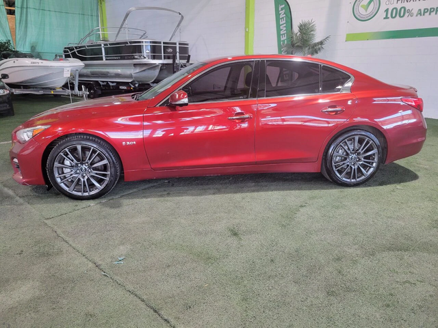 Infiniti Q50 RED* SPORT* AWD* КАМЕРА* 360* КОЖА* ПОДГРЕВ* - автомобили, коли, обяви за нови и употребявани 3