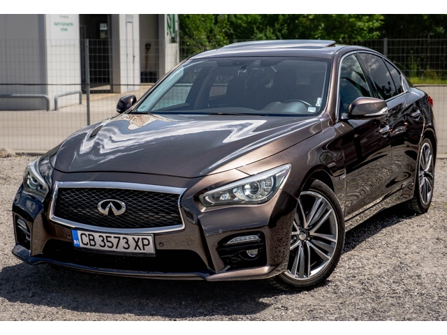 Infiniti Q50 Hybrid-3.5-AWD-РЕГИСТРИРАНА! - автомобили, коли, обяви за нови и употребявани 0