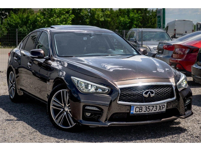 Infiniti Q50 Hybrid-3.5-AWD-РЕГИСТРИРАНА! - автомобили, коли, обяви за нови и употребявани 2