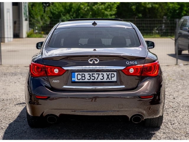 Infiniti Q50 Hybrid-3.5-AWD-РЕГИСТРИРАНА! - автомобили, коли, обяви за нови и употребявани 4