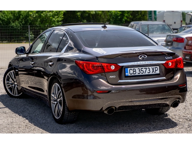 Infiniti Q50 Hybrid-3.5-AWD-РЕГИСТРИРАНА! - автомобили, коли, обяви за нови и употребявани 5