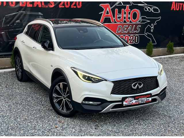 Infiniti QX30 2.2D* 4X4* PANORAMA* KEYLESS* СОБСТВЕН ЛИЗИНГ - автомобили, коли, обяви за нови и употребявани 0