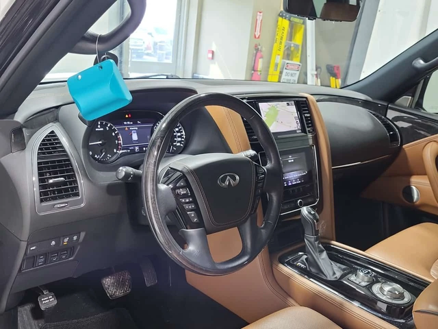 Infiniti QX80 LUXE| ОТ ПРЕДСТАВИТЕЛСТВО| DISTRONIC| ОБДУХ| ПОДГР - автомобили, коли, обяви за нови и употребявани 8