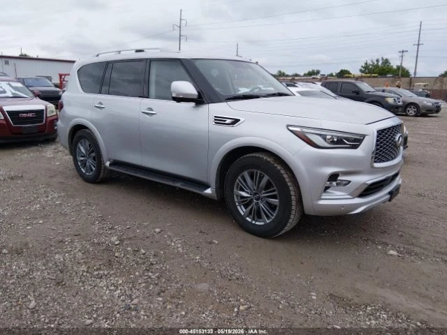 Infiniti QX80 LUXE* 5.6* КОЖА* ПОДГРЕВ* ШИБИДАХ* NAVI* LED* - автомобили, коли, обяви за нови и употребявани 0