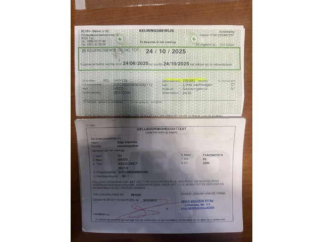 Iveco 35c11 Самосвал - автомобили, коли, обяви за нови и употребявани 15