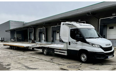 Iveco 35S18 автовоз с лиценз, композиция 3 коли - автомобили, коли, обяви за нови и употребявани 18