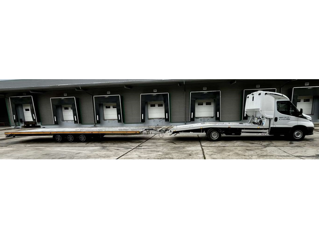 Iveco 35S18 автовоз с лиценз, композиция 3 коли - автомобили, коли, обяви за нови и употребявани 19