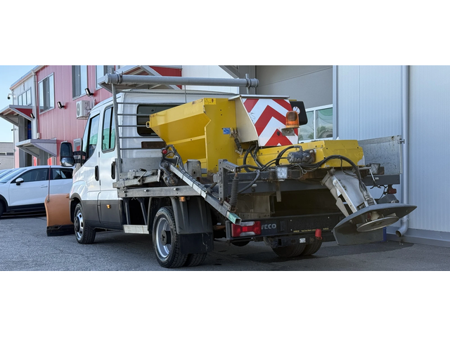 Iveco Daily Снегорин с Опесъчител 35 C 13 Категория "Б" - автомобили, коли, обяви за нови и употребявани 2