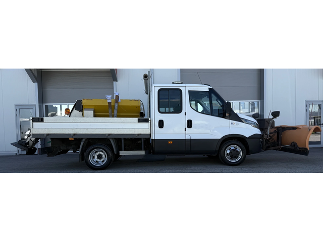 Iveco Daily Снегорин с Опесъчител 35 C 13 Категория "Б" - автомобили, коли, обяви за нови и употребявани 5