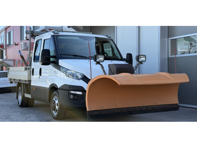 Iveco Daily Снегорин с Опесъчител 35 C 13 Категория "Б" - автомобили, коли, обяви за нови и употребявани 6