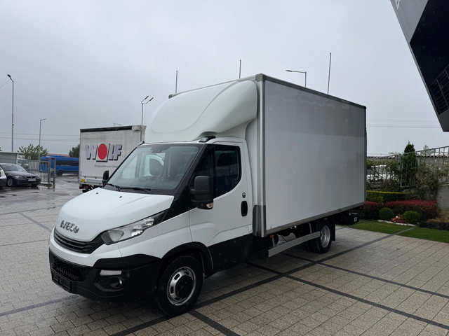 Iveco Daily 35C16 3, 5t. 4.25м. Падащ борд Клима - автомобили, коли, обяви за нови и употребявани 1