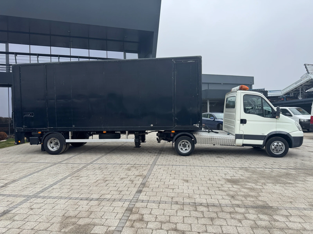 Iveco Daily 35C18 Б+ Е влекач с ремарке 6, 50м падащ борд - автомобили, коли, обяви за нови и употребявани 5