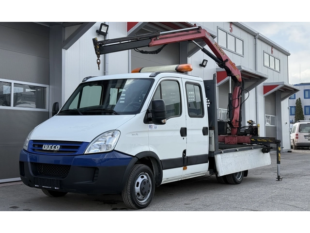 Iveco Daily 2.3 Кран PLAFINGER PK1800 - автомобили, коли, обяви за нови и употребявани 0