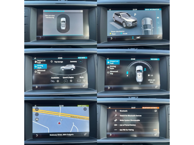 Jaguar F-PACE 2.0D-180кс= 4х4= 8СКОРОСТИ= НАВИ= LINE ASSIST - автомобили, коли, обяви за нови и употребявани 13