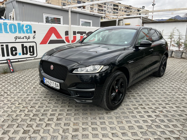 Jaguar F-PACE 2.0D-180кс= 4х4= 8СКОРОСТИ= НАВИ= LINE ASSIST - автомобили, коли, обяви за нови и употребявани 5
