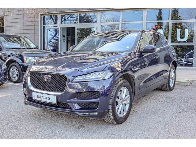 Jaguar F-PACE 3.0d/Virtual/HuD/Камера/Панорама/Меридиан/Lane Assist - автомобили, коли, обяви за нови и употребявани 1