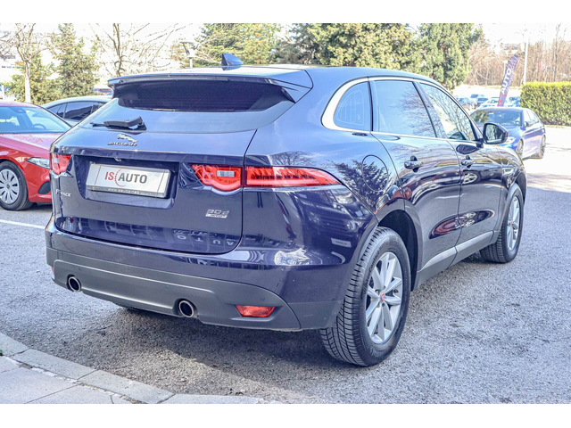 Jaguar F-PACE 3.0d/Virtual/HuD/Камера/Панорама/Меридиан/Lane Assist - автомобили, коли, обяви за нови и употребявани 5