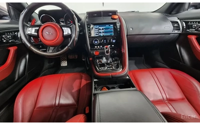 Jaguar F-type ШИБЕДАХ* ЧЕРВЕНА КОЖА* СЕРВИЗНА ИСТОРИЯ - автомобили, коли, обяви за нови и употребявани 6