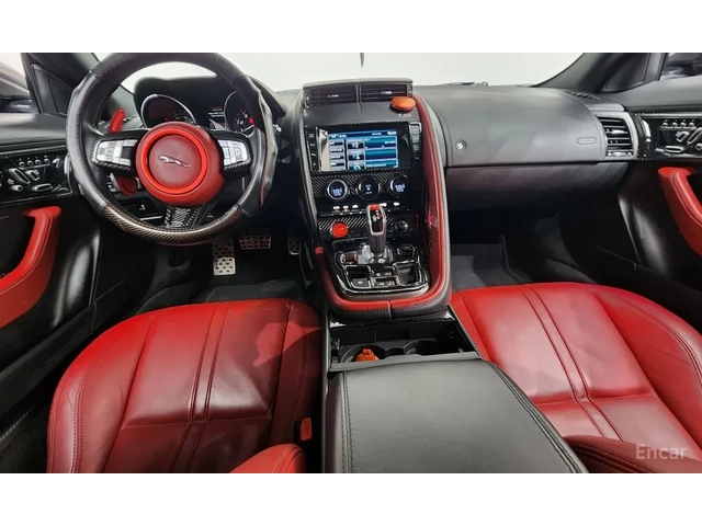 Jaguar F-type ШИБЕДАХ* ЧЕРВЕНА КОЖА* СЕРВИЗНА ИСТОРИЯ - автомобили, коли, обяви за нови и употребявани 6