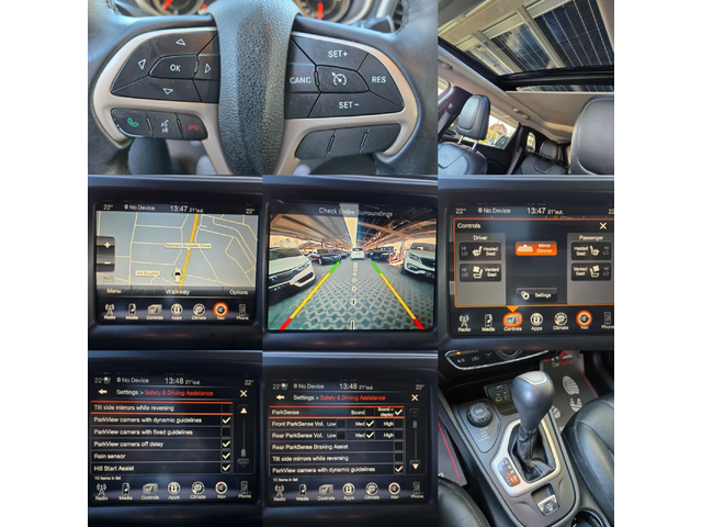 Jeep Cherokee 2.2CRDI-200кс= 152.000km= NIGHT EAGLE= OVERLAND - автомобили, коли, обяви за нови и употребявани 15