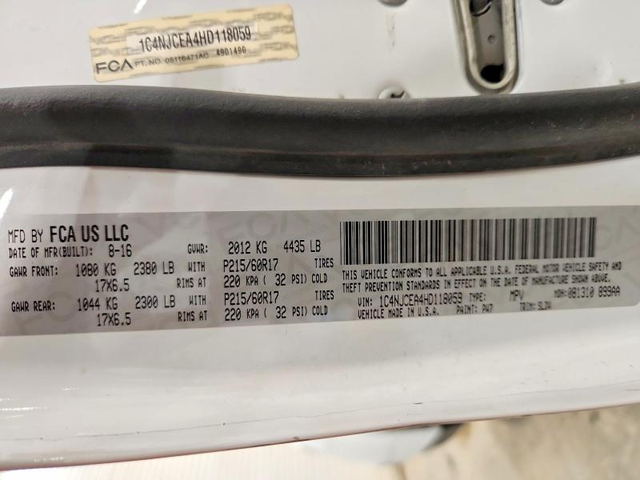 Jeep Compass 2.0L 4 FRONT WHEEL DRIVE - автомобили, коли, обяви за нови и употребявани 12