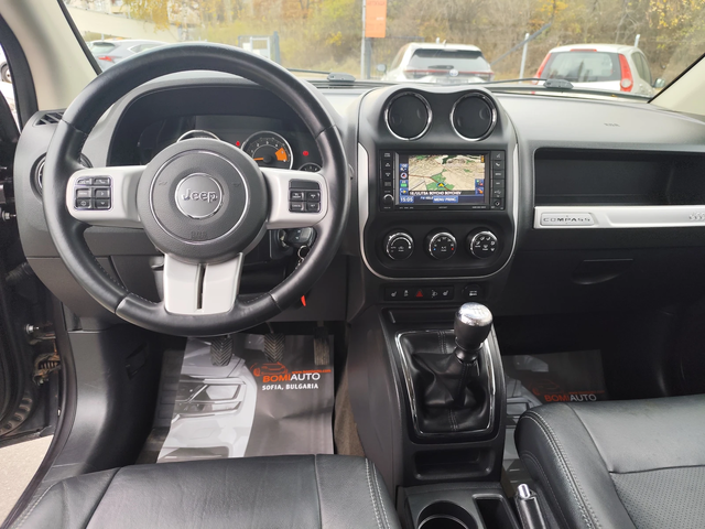Jeep Compass 2.2CRD* 4X4* КОЖА* XENON* NAVI* EURO5B* - автомобили, коли, обяви за нови и употребявани 5
