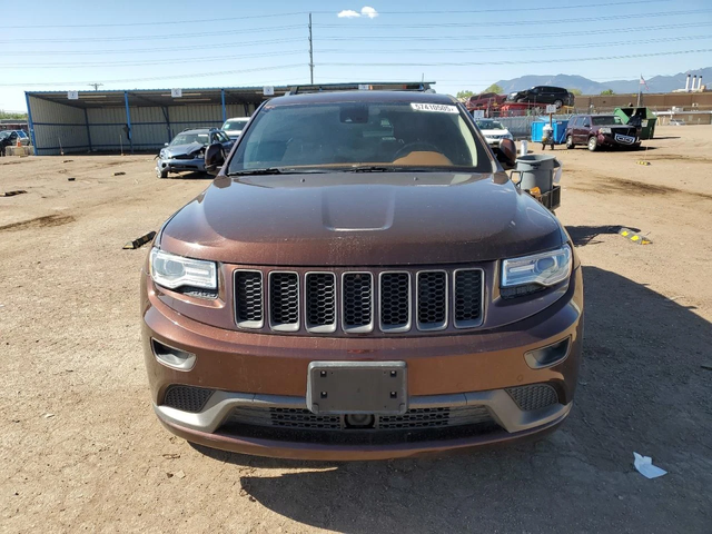 Jeep Grand cherokee SUMMIT Кафява кожа Телевизори - автомобили, коли, обяви за нови и употребявани 0