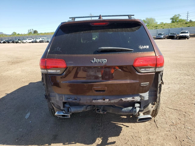 Jeep Grand cherokee SUMMIT Кафява кожа Телевизори - автомобили, коли, обяви за нови и употребявани 3