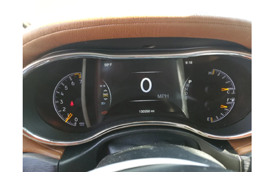 Jeep Grand cherokee SUMMIT Кафява кожа Телевизори - автомобили, коли, обяви за нови и употребявани 8