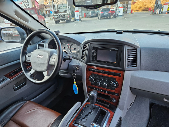 Jeep Grand cherokee 4.7 GAZ/Avtomat/Koja/Navig/Quadra Drive - автомобили, коли, обяви за нови и употребявани 9
