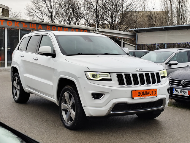 Jeep Grand cherokee 3.0D OVERLAND 4X4 LED* КОЖА* OБДУЖВАНЕ* ПОДГЕВ - автомобили, коли, обяви за нови и употребявани 2