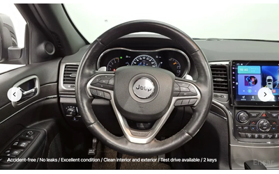 Jeep Grand cherokee LIMITED* 3.6* V6* 8ZF* ПОДГРЕВ* КАМЕРА* КЕЙЛЕС - автомобили, коли, обяви за нови и употребявани 7