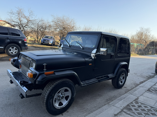 Jeep Wrangler 4.0 AVTOMAT KLIMA - автомобили, коли, обяви за нови и употребявани 9