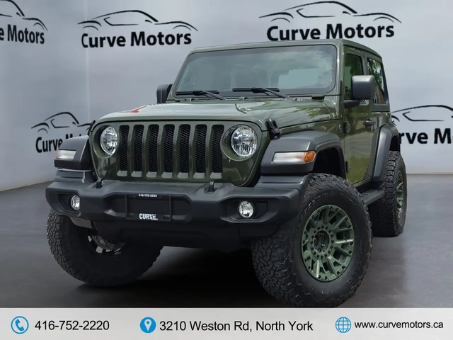 Jeep Wrangler Sport 4x4 * NO ACCIDENTS / 1 OWNER / LOW KM / AUTO 4x4 - автомобили, коли, обяви за нови и употребявани 2