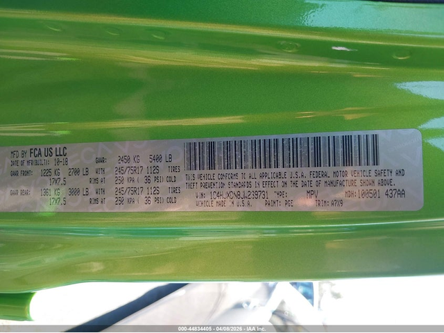 Jeep WRANGLER UNLIMITED 2.0L I-4 DI, DOHC, TURBO, 270HP 4X4 Drive - автомобили, коли, обяви за нови и употребявани 8