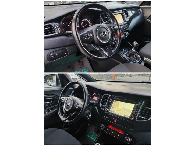Kia Carens 1.6i-135к.с/НАВИГАЦИЯ/КЛИМАТРОНИК/ПАНОРАМА!!! - автомобили, коли, обяви за нови и употребявани 8