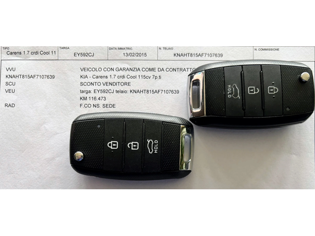 Kia Carens 1.7 CRDI COOL - автомобили, коли, обяви за нови и употребявани 16