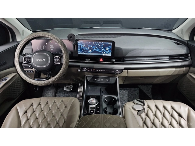 Kia Carnival Noblesse* ПОДГРЕВ* ОБДУХВАНЕ* ДИСТРОНИК* 360* - автомобили, коли, обяви за нови и употребявани 4