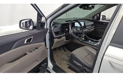 Kia Carnival 2.2d* PRESTIGE* КОЖА* ПОДГРЕВ* ОБДУХВАНЕ* КАМЕРА* - автомобили, коли, обяви за нови и употребявани 9