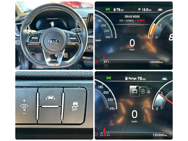 Kia Ceed 1.6HYBRID 136HP GT LINE LED LANE ASSIST EU6D - автомобили, коли, обяви за нови и употребявани 12