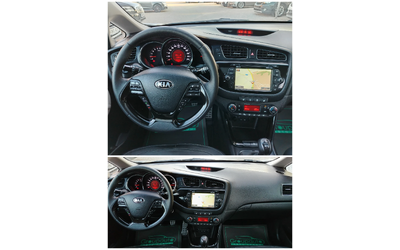 Kia Ceed 1.4CRDI-90к.с/НАВИГАЦИЯ/КАМЕРА/КОЖА/ПАНОРАМА!!! - автомобили, коли, обяви за нови и употребявани 10