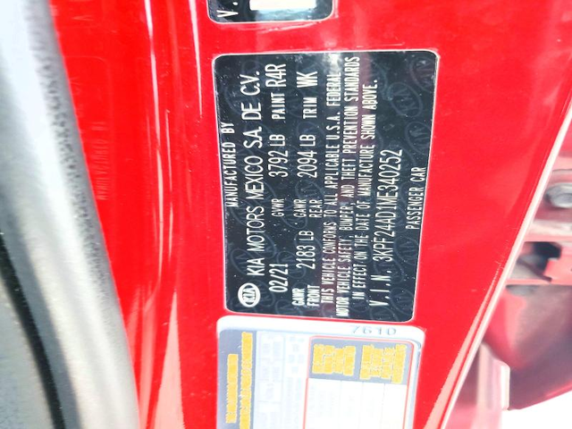 Kia Forte 2.0L 4 Front Wheel Drive - автомобили, коли, обяви за нови и употребявани 12