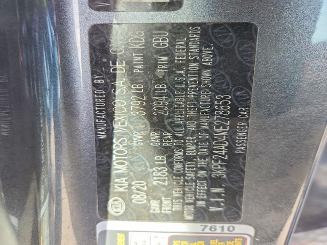 Kia Forte 2.0L 4 FRONT WHEEL DRIVE - автомобили, коли, обяви за нови и употребявани 13