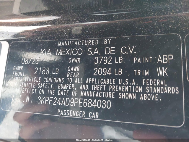 Kia Forte 2.0L I-4 DOHC, VVT, 147HP Front Wheel Drive - автомобили, коли, обяви за нови и употребявани 8