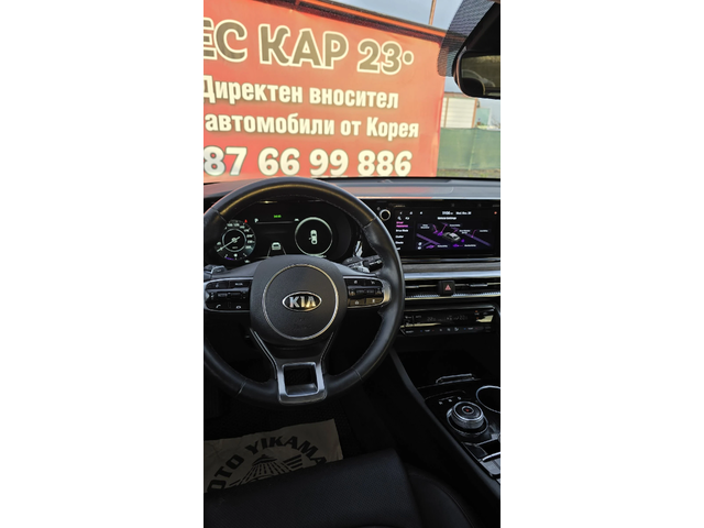 Kia K5 LPG * НАЛИЧНА * SIGNATURE* Дигитално табло* 360 - автомобили, коли, обяви за нови и употребявани 6