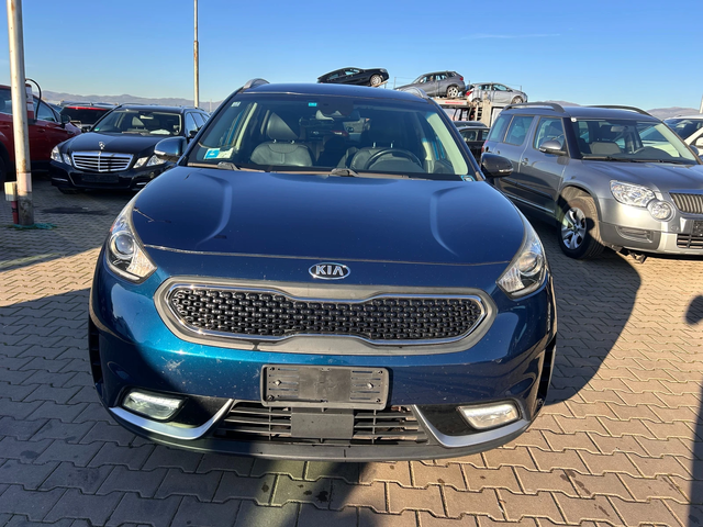 Kia Niro 1.6i HYBRID AVTOMAT/NAVI/KOJA EURO 6 - автомобили, коли, обяви за нови и употребявани 2